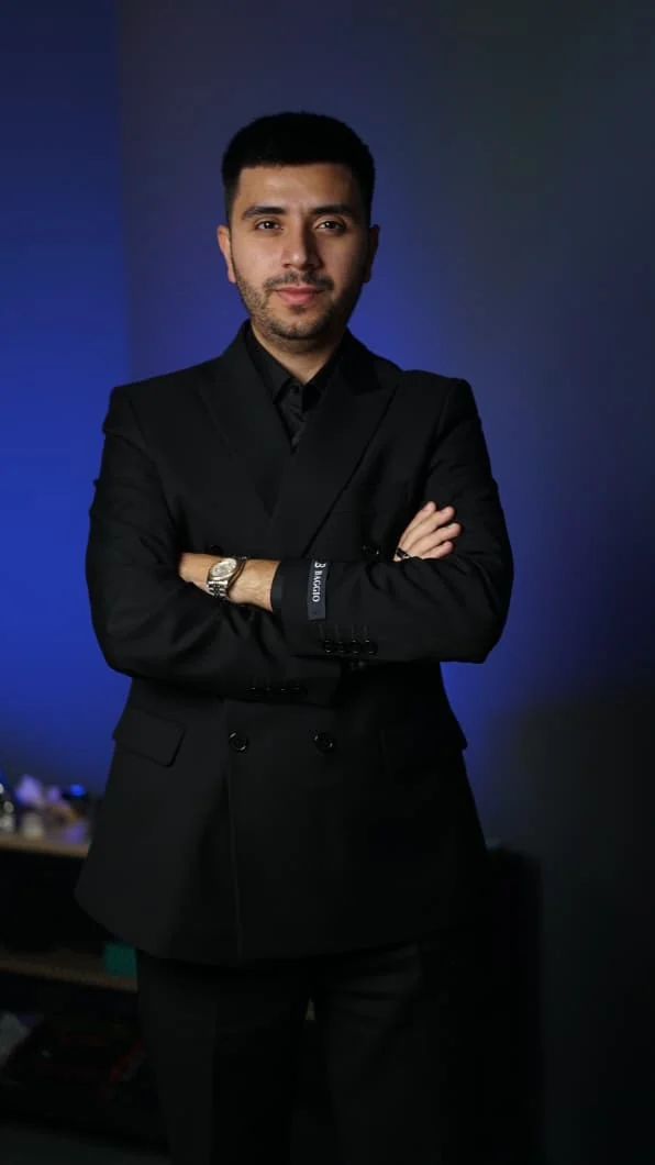 Aziz Huseynov, author of the book