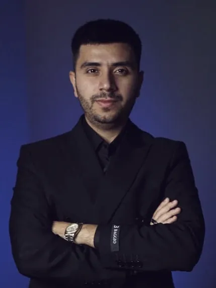 Portrait of Aziz Huseynov